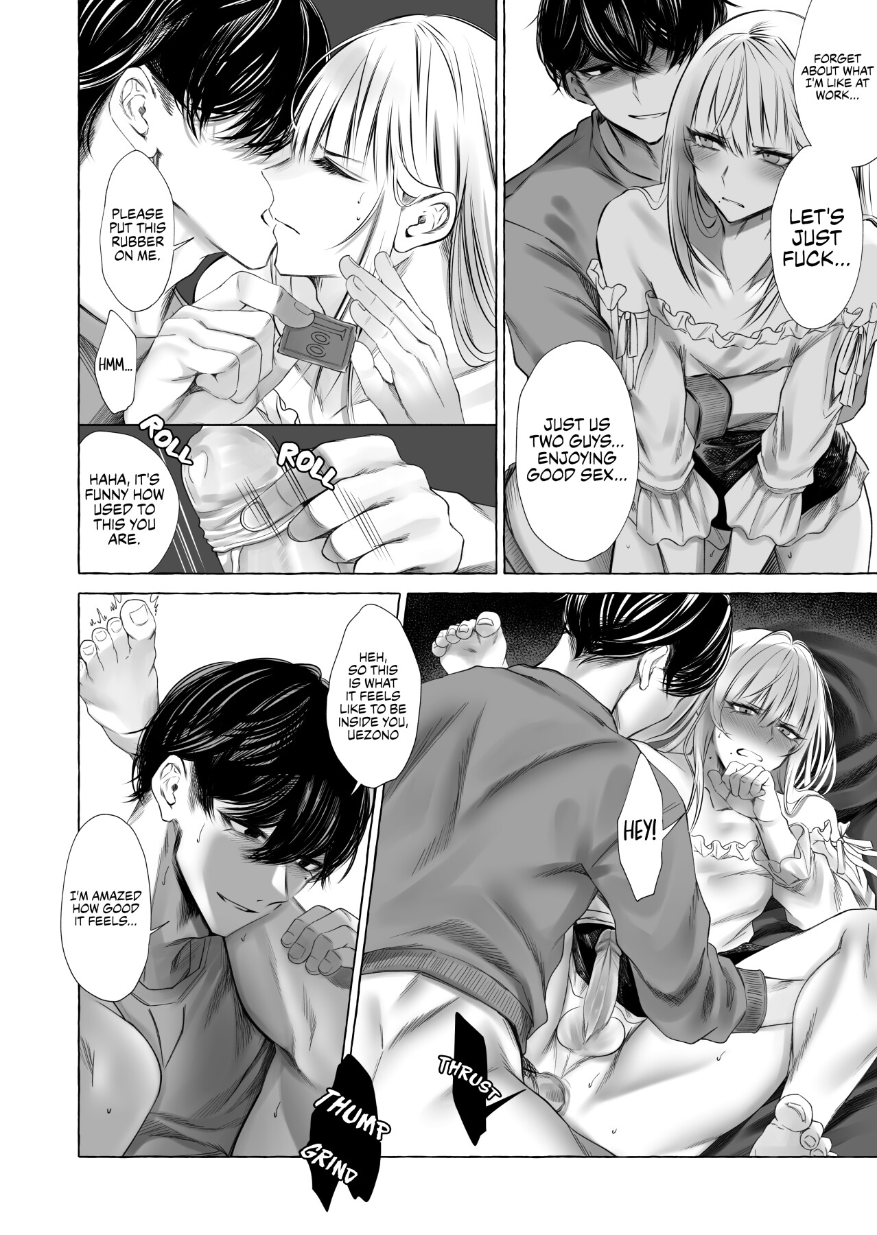 Hentai Manga Comic-My Boss is a Cross-dressing Call Girl.-Read-15